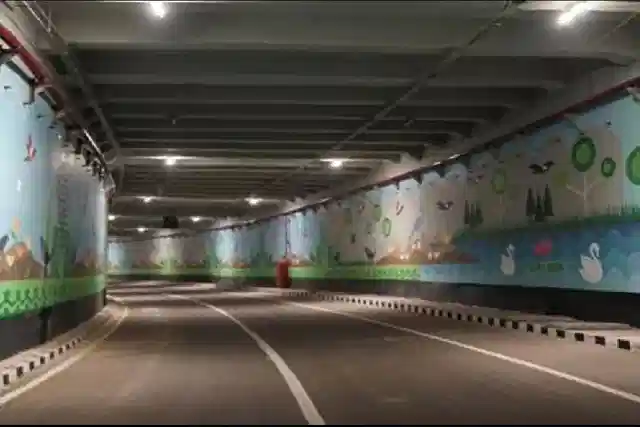 Tunnel and underpasses on the Delhi section of Dwarka Expressway (File Photo)