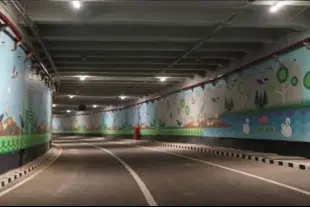 Tunnel and underpasses on the Delhi section of Dwarka Expressway (File Photo)