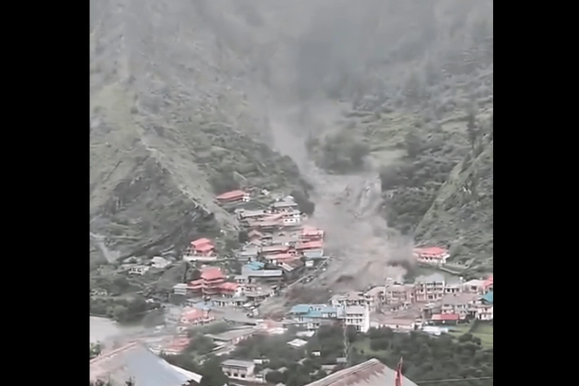 Uttarkashi Cloudburst Flash Floods Ravage Dharali Village Hotels And