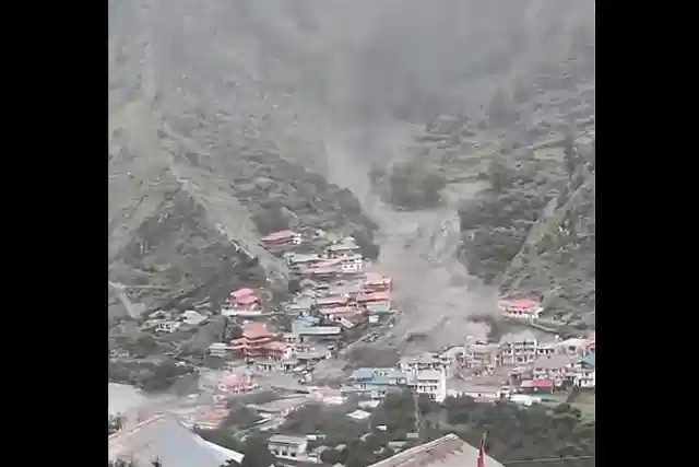 Uttarkashi flash flood (Image Source: X)