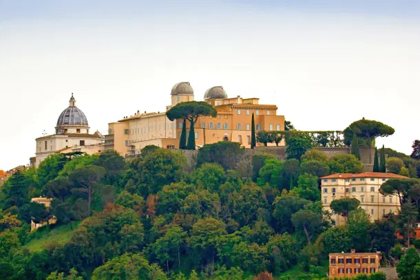 Pontifical palace and Vatican Observatory, Castel Gandolfo (Wikimedia Commons)