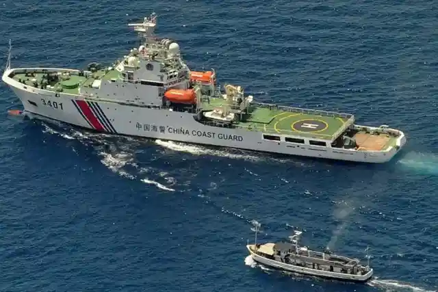 The China Coast Guard (JAY DIRECTO/AFP/Getty Images)