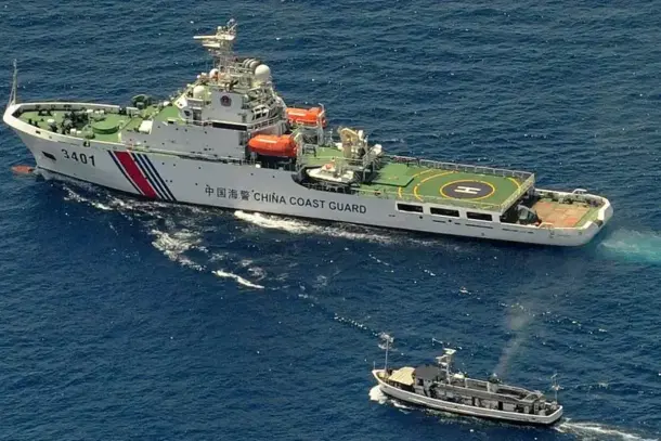 The China Coast Guard (JAY DIRECTO/AFP/Getty Images)