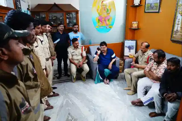 BJP state president Ramchander Rao detained by Telangana police (X/@BJP4Telangana)