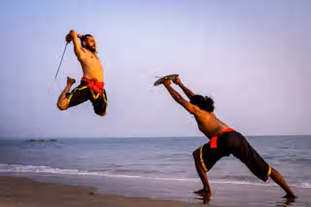 Kalaripayattu (via The pixelwriter2309).