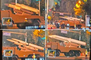China is preparing for a massive military parade in Beijing on 3 September.