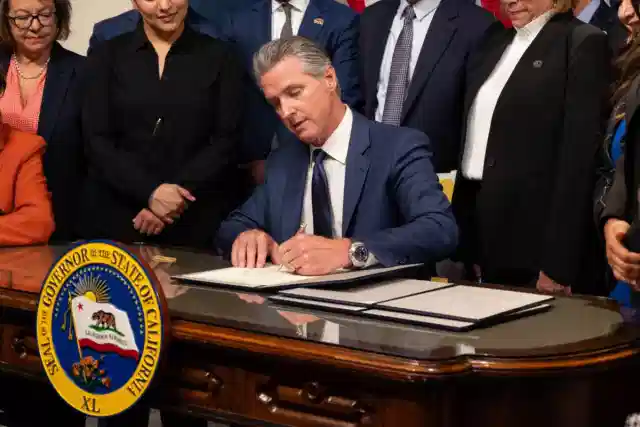 California Governor Gavin Newsom