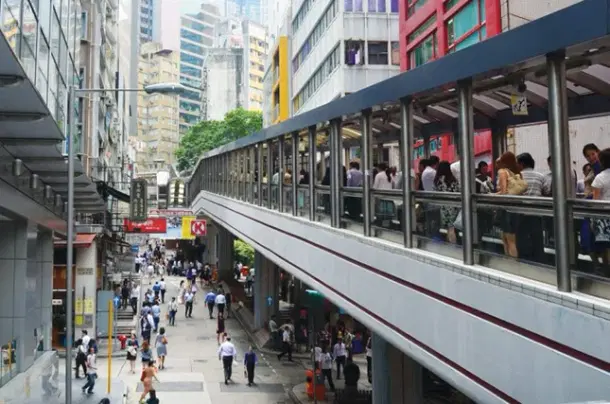 Hong Kong has the most extensive and impressive network of overhead walkways in the city and, arguably, in the world.