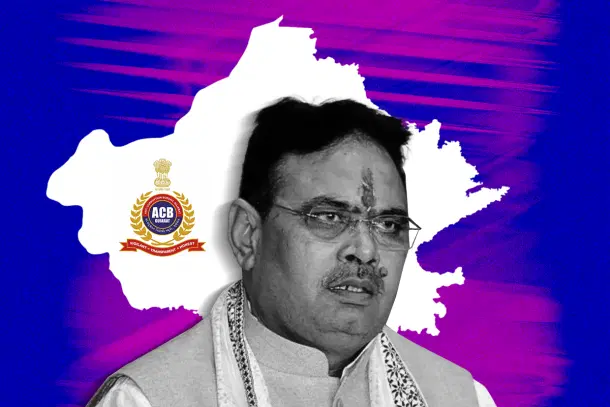 Bhajan Lal Sharma's anti-corruption drive.