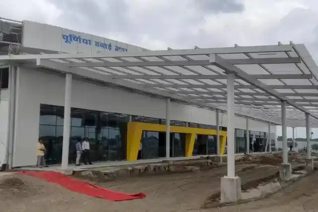 Under construction Purnia airport