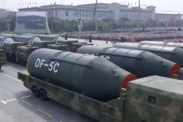 Chinese military parade