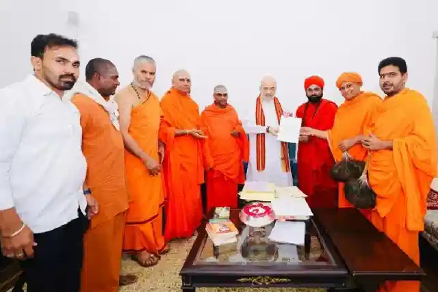 Sanatan Sant Niyoga met Amit Shah