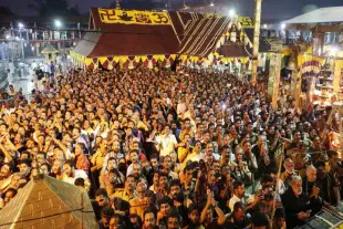 A view of Sabarimala Temple (@jay2406/Twitter) (Representative Image)