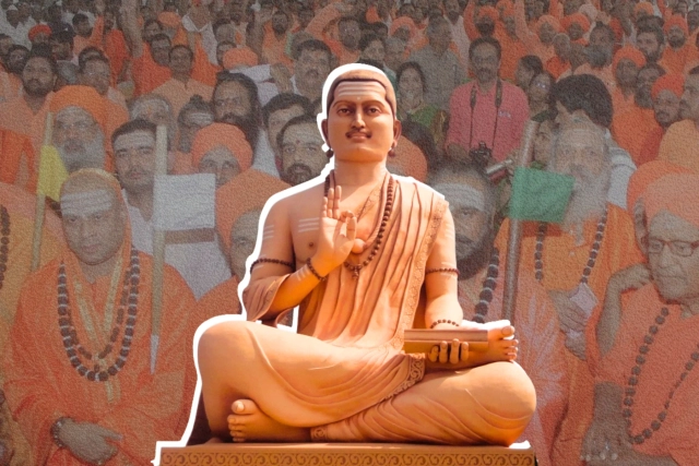 Basavēśvara statue at Basavakalyan, Karnataka.