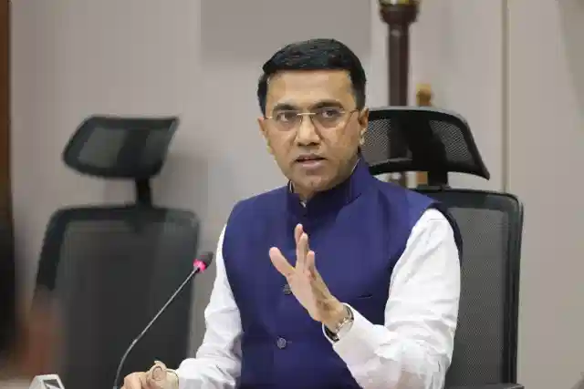 Goa CM Pramod Sawant