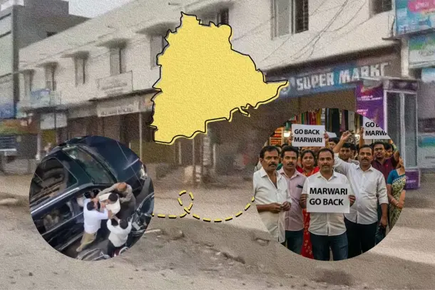 A parking scuffle in Secunderabad spiralled into calls for Marwaris to “go back”.