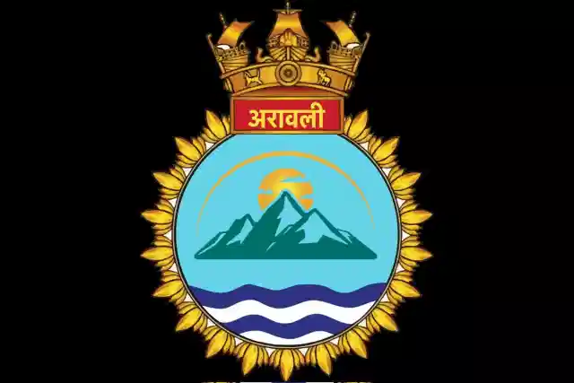 INS Aravali logo