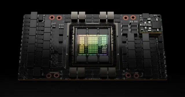 NVIDIA H100 tensor core GPU (Image: NVIDIA)