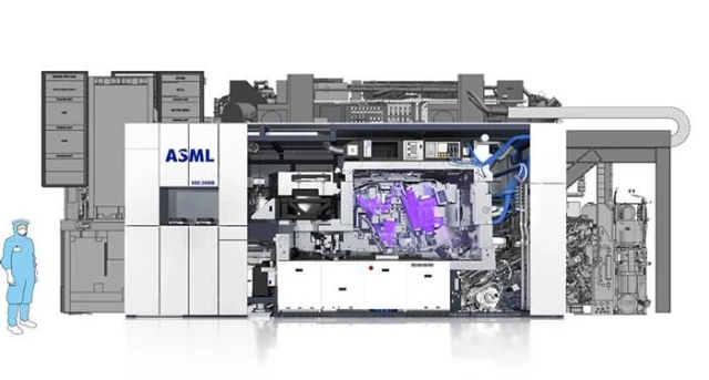 Schematic of the EUV lithography machine (Image: ASML)