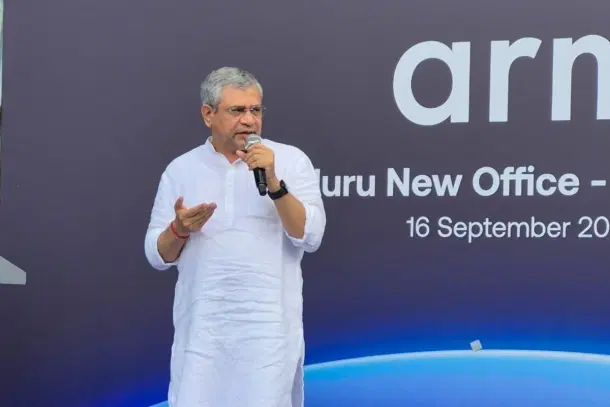 Arm's new office in Bengaluru was inaugurated by Union Minister Ashwini Vaishnaw