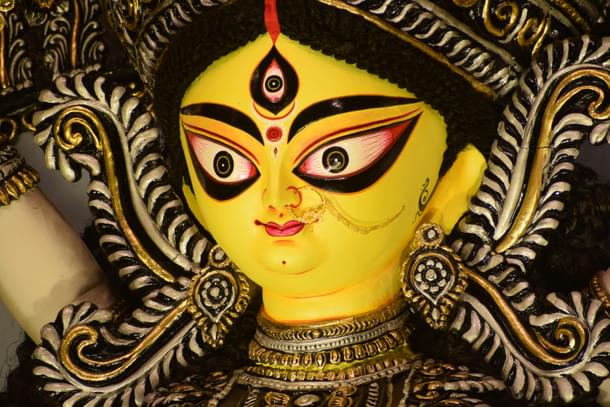 Close up of a Durga idol (Suvam Roy/Pexels)