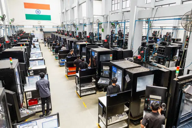 Ethereal Machines hard at work at their Bengaluru facility
