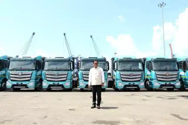 India’s First Fleet of EV Trucks with Swappable Batteries Flagged Off at JNPA 