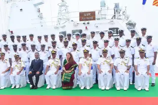 ICGS Akshar Commissioned at Karaikal (Image via X)