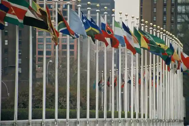 UN Members' flags—Representative Image/Wikimedia Commons