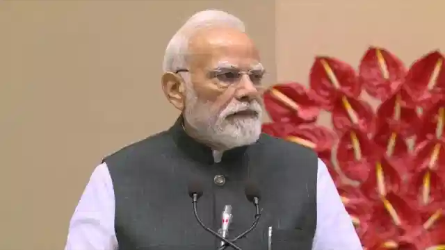 PM Modi at Vigyan Bhawan