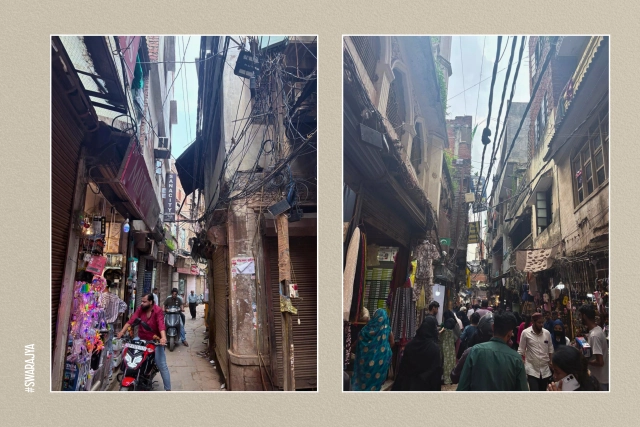 In some stretches, the width shrinks to just a few feet.