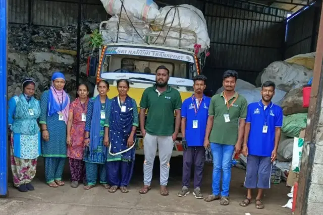 Hasiru Dala's waste picker entrepreneur model.