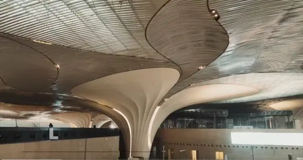 Lotus is the inspiration for the architecture