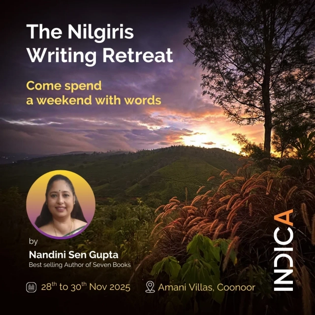 INDICA Launches the Inaugural edition of Nilgiris Writing Retreat: A Weekend with Words