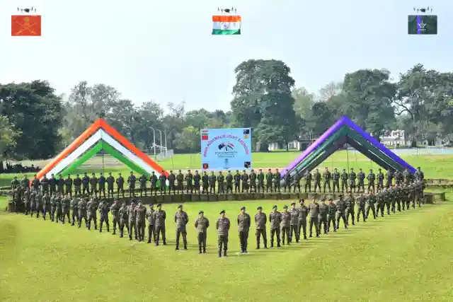 Indian Army contingent (Pic Via PIB)