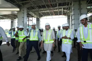 Vaishnaw was accompanied during the visit by Valsad MP Dhaval Patel and Gandevi MLA Naresh Patel.