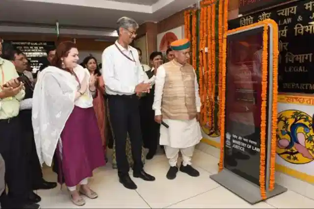 Union Minister of State (Independent Charge) for Law and Justice, Arjun Ram Meghwal,  inaugurated the dashboard 