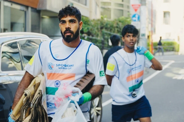 On the streets of Tokyo.