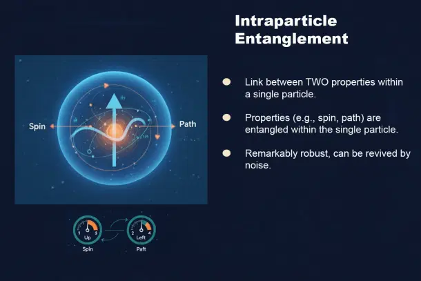 Intraparticle entanglement.