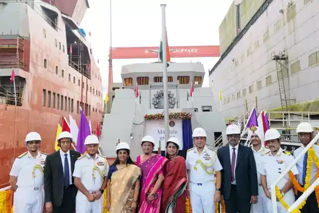 Launch of ASW craft Magdala