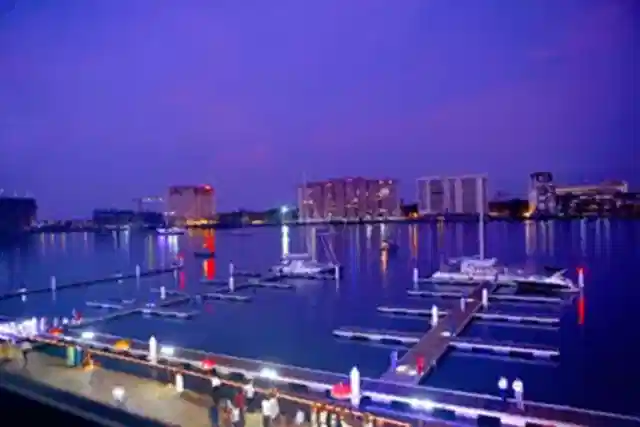 The marina in Kochi, Kerala