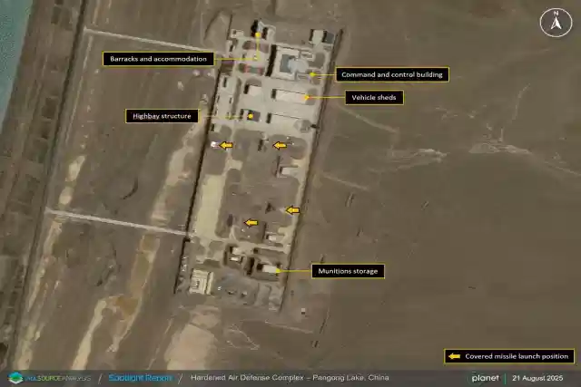 China Expands Military Infrastructure Near Line of Actual Control (Pic Via X/AllSource Analysis)
