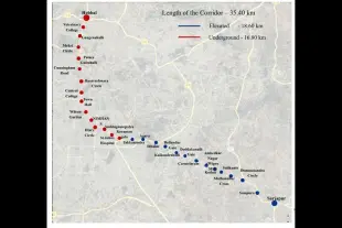 Sarjapur To Hebbal Metro Line