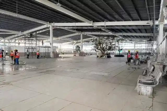 Holding areas at New Delhi railway station