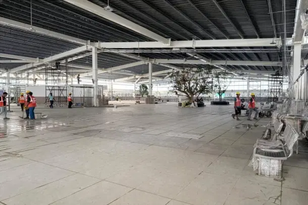 Holding areas at New Delhi railway station