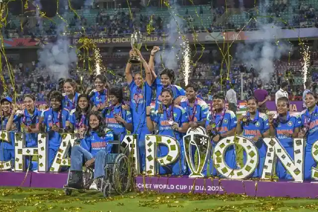 ICC Women's World Cup-winning Team India