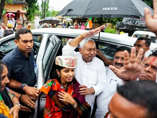 Bihar CM Nitish Kumar.