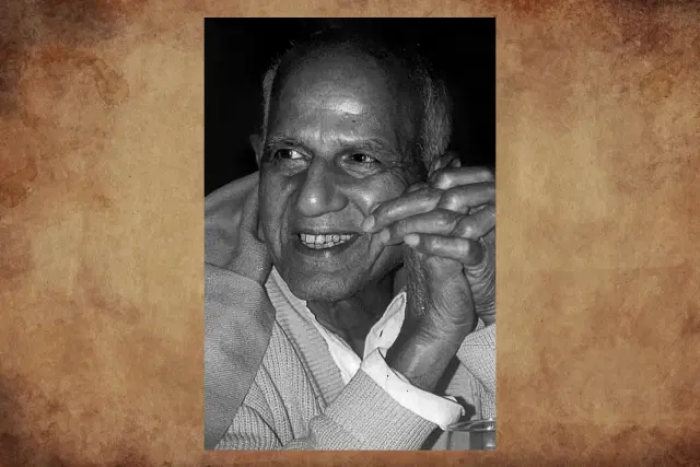 Gandhian Historian Dharampal.