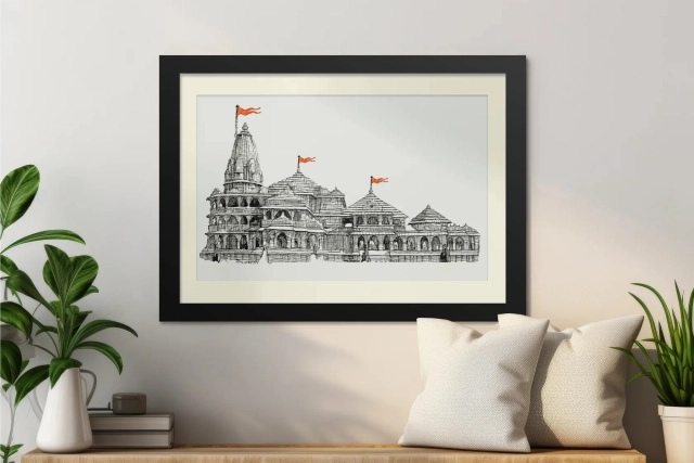 Ram Mandir Poster.