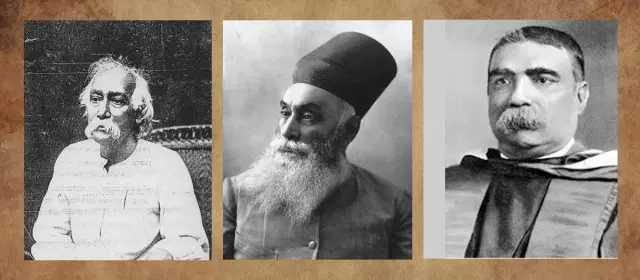 Dr Mahendra Lal Sircar, Jamsetji Tata and Asutosh Mukherjee - nurtured science in a hostile colonial system.